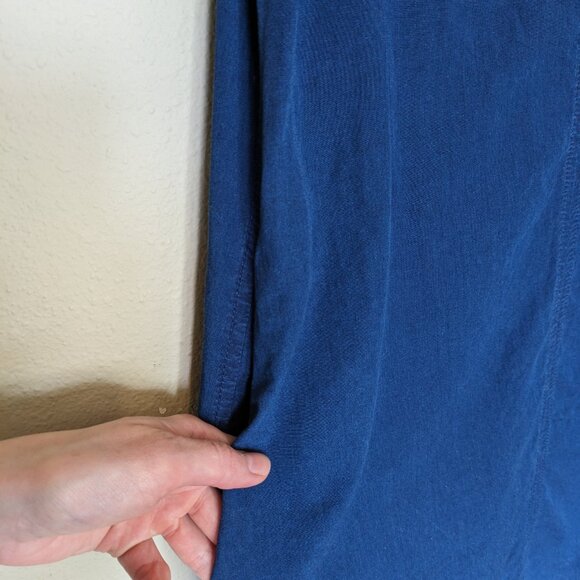 COS Denim Chambray Short Sleeve Midi Dress size 4 - Picture 8 of 8